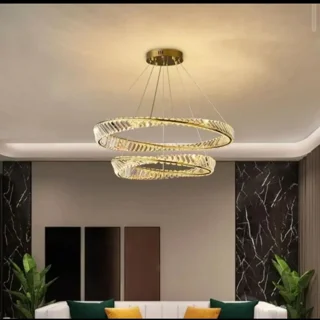 لوستر کریستالی مدرن مدل CRD60*80